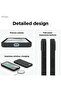 Liquid Silicone for iPhone 16E case cover (2025) Soft Microfiber Lining - Black - 5