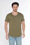Men's Wide Neck 100% Cotton Loose T-Shirt