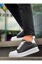 Kb-X46 Kuback Black White High White Sole Casual Sports Shoes - 4