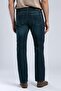 Harry Men's Straight Regular Cut Regular Waist Straight Leg Jean Trousers Blue - 3