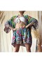 Marrakech Midi Kaftan and Shorts Set - 3