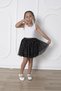 Neslice in Istanbul Girl's Star Sim Printed 3 Layer Tutu Skirt - 5