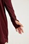 Cool-Tech Kangaroo Pocket Quick Dry Tracksuit Top - Claret Red - 5
