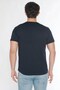 Men's Wide Neck 100% Cotton Loose T-Shirt - 4