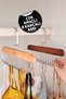 Multi-Functional Wooden Hanger with 8 Hooks 1 Pcs Scarf Tie Belt and Bra Handbag - 5