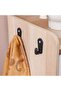 Barbados 15pair Shoe Cabinet W/open Shelves-white/oak L107.5xw29.7xh80.5cm - 6