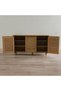 Niva 3 Door Shoe Cabinet - Oak L114xW33.6xH67.5cm - 6