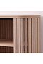 Calibra Bookcase - Whitewash Oak L100xW40xH160cm - 2