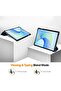 Tablet Cover for Honor Pad X9/X8 Pro 11.5in Tri-Fold Hard PC Case (Blue) - 2