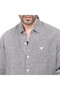 قميص رجالي بأزرار 1200368 مقاس 2xl-أسود - 2