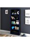Atlaz Bookcase - Blue/Black L59.8xW25.5xH160cm