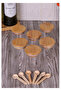 Set of 6 Spice Jars with Spoon and Bamboo Lid Borosilicate Glass 250ml - 2