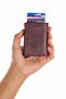 Men's Mechanical Card Holder and Wallet - Purple - 3