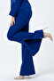 Slit Flared Leg Trousers - 5