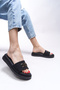 Kazigneil Women's Slippers 0012600 Black - 4