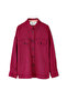 Plaid pattern shirt jacket - 3