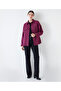 Plaid pattern shirt jacket - 5