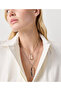 Double Color Metal Necklace Set - 2