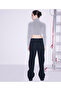 Silvery Crop Blouse - 6