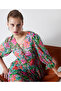 Mini Floral Patterned Dress