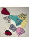 5 Pairs of Heart & Leopard Patterned Baby Socks & Children's Socks Special Girls Socket Series - 2 - 3