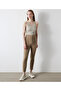 Skinny fit high waist pants