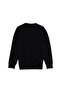 Boy's Black Crew Neck Basic Sweater 50288893-Vr046 - 2