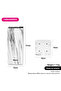Kitchen Knife Organizer 22cm with Flexible Plastic Bristles - 4
