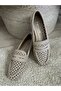Ptn Song Women's Suede Perforated Ballerinas - 7