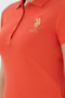 Women's Pomegranate Flower Polo Neck Mini Size Knitted Dress 50280069-Vr039 - 6