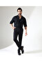 Men's Regular Fit Patternless Casual Pants - 3