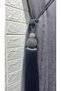 Curtain Accessory Tasseled Bracol Stone Luxury Curtain Retractor Cornice Attachment 1 Pc - 2
