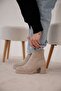Pola Platform Heeled Women's Boots - 4