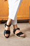 Women's Sandals |   Snap-Fastenering Ring-Strap Sandals |   Casual Sandals - 2