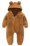 Boys Girls Baby And Children Fluffy Plush Astronaut Jumpsuit
