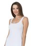 Women's Thick Strap Tulle Modal Tank Top - 4