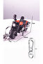 Mini Motorcycle Model Keychain – Stylish, Durable and Trendy Design, Perfect for Unisex Use - 2