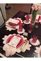 Ribbon In Love 2-Piece Coaster