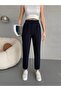 Women's High Waist Carrot Cut Stretch/Lycra Fabric Pants - 4