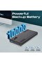 10000mAh Promate Power Bank 20W USB-C Input/Output Port, USB-C Ports, LCD Screen, Bolt-10PD Black - 2