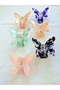 Pearlescent Bone Butterfly Clothespin Buckle Medium Size 1 Piece - 5