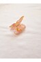 Pearlescent Bone Butterfly Clothespin Buckle Medium Size 1 Piece - 2