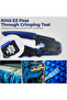 أداة العقص ZoeRax RJ45 لقطع العقص من أجل موصل Cat6a Cat6 Cat5 8P8C المعياري Eth... - 3