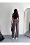 Double Fabric Pants with Belt and Front Pleats / Baggy Pants Double - 2