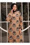 Viscosite Tester Dress - Cream - Sahra Butik - 3