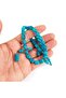 7X11Mm Dark Turquoise Rosary - Beyzi Cut Amber Tightening - 2
