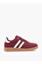 Samba Womens' Panelled Ankle Sneakers with Lace-Up Closure - 3