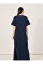 Staying In Slogan Dropped Shoulder Sleep T-Shirt Dress - 5