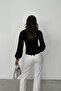 Women's Side-Tie Button Detail Blouse - 7