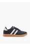 Samba Womens' Panelled Ankle Sneakers with Lace-Up Closure - 3